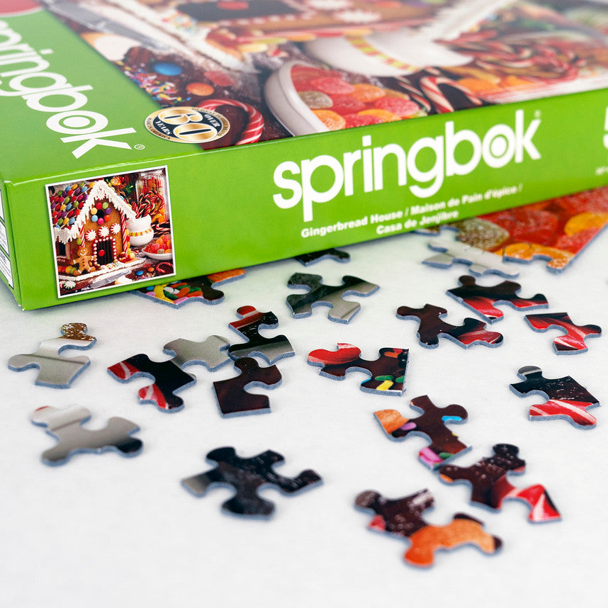 Gingerbread House 500 Piece Puzzle