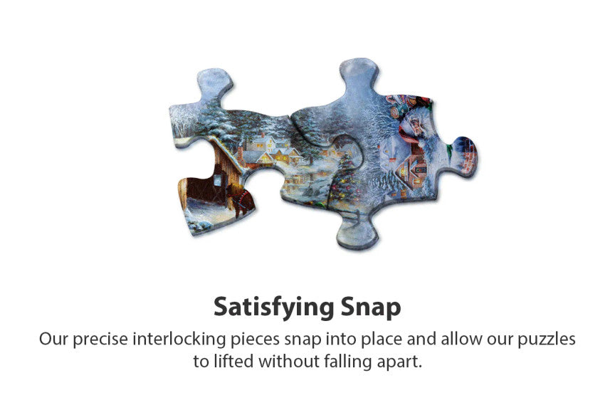 Winter Wonderland 500 Piece Round Puzzle