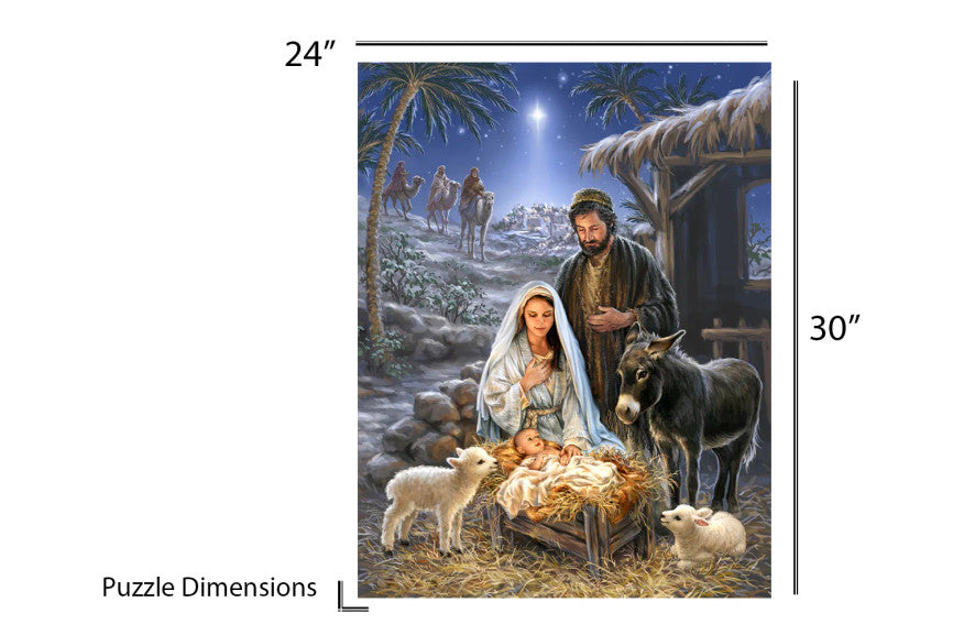 SPRGBK Savior Is Born 1000 Piece Puzzle