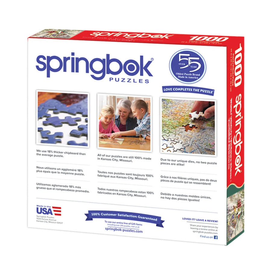 SPRGBK Cardinal Cottage 1000 Piece Puzzle