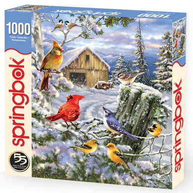 SPRGBK Frosty Morning Song 1000 Piece Puzzle