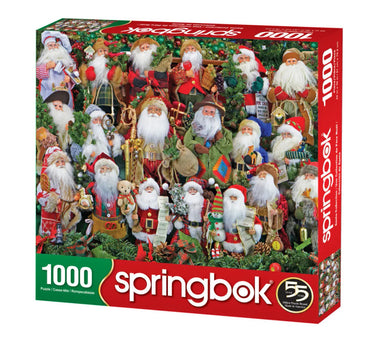 SPRGBK Santa Collection 1000 Piece Puzzle