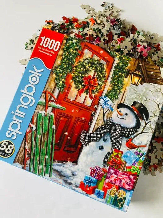 Delivering Gifts 1000 Piece Puzzle