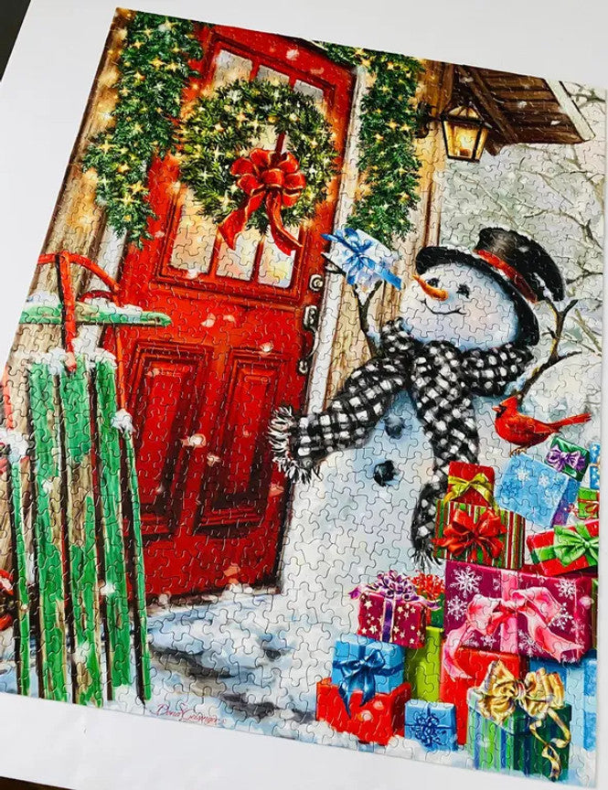 Delivering Gifts 1000 Piece Puzzle