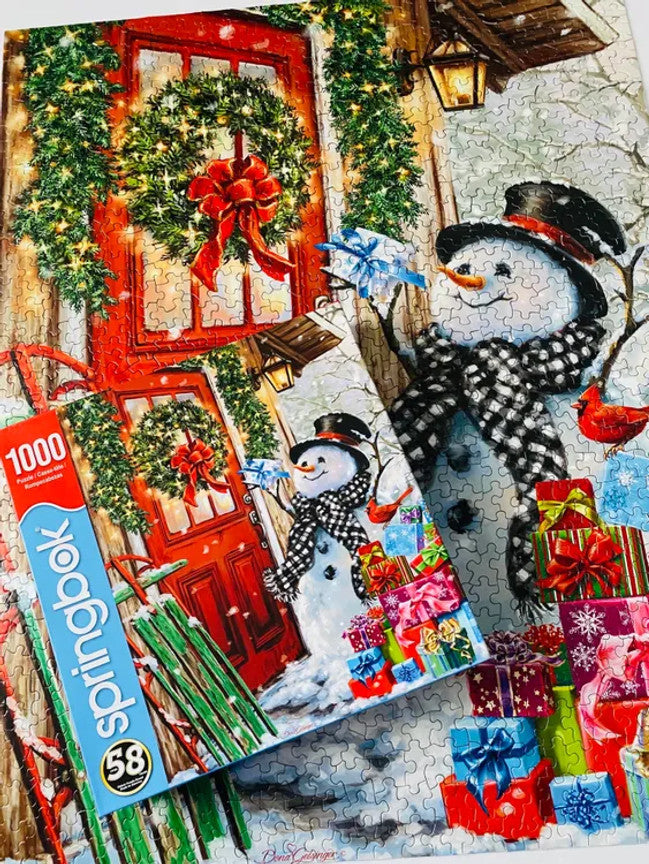 Delivering Gifts 1000 Piece Puzzle