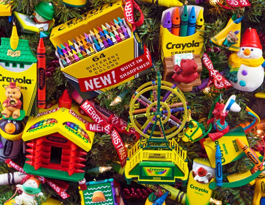 Crayola Crafty Christmas 1000 Piece Puzzle