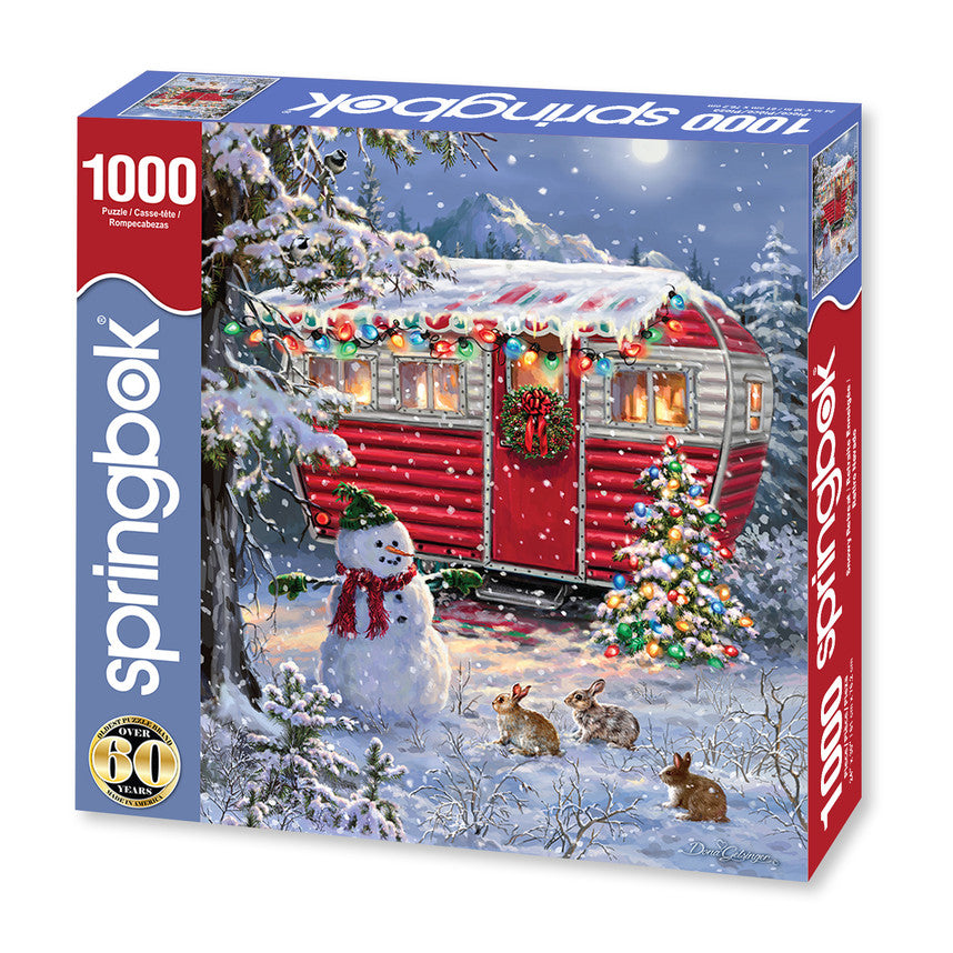 Snowy Retreat 1000 Piece Puzzle