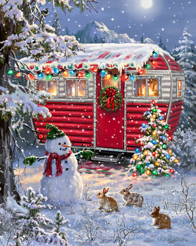 Snowy Retreat 1000 Piece Puzzle