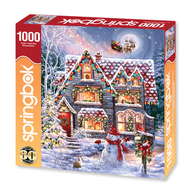 Christmas Eve Cottage 1000 Piece Puzzle