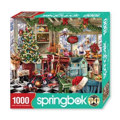 Santa's Workshop 1000 Piece Puzzle