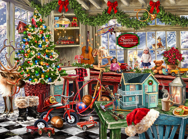 Santa's Workshop 1000 Piece Puzzle