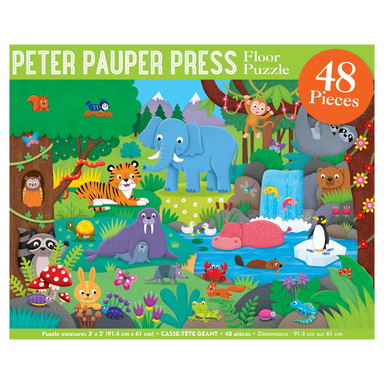 PTR Animal Kingdom Floor Puzzle - 48 Pieces