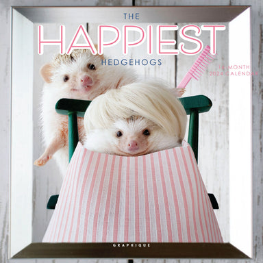The Happiest Hedgehogs 2024 Mini Wall Calendar    