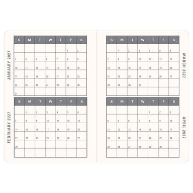 Persian Grove 2027 Weekly Planner