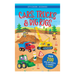 Cars, Trucks, & Big Rigs Sticker Book