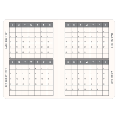 Luna Moth 2027 Weekly Planner