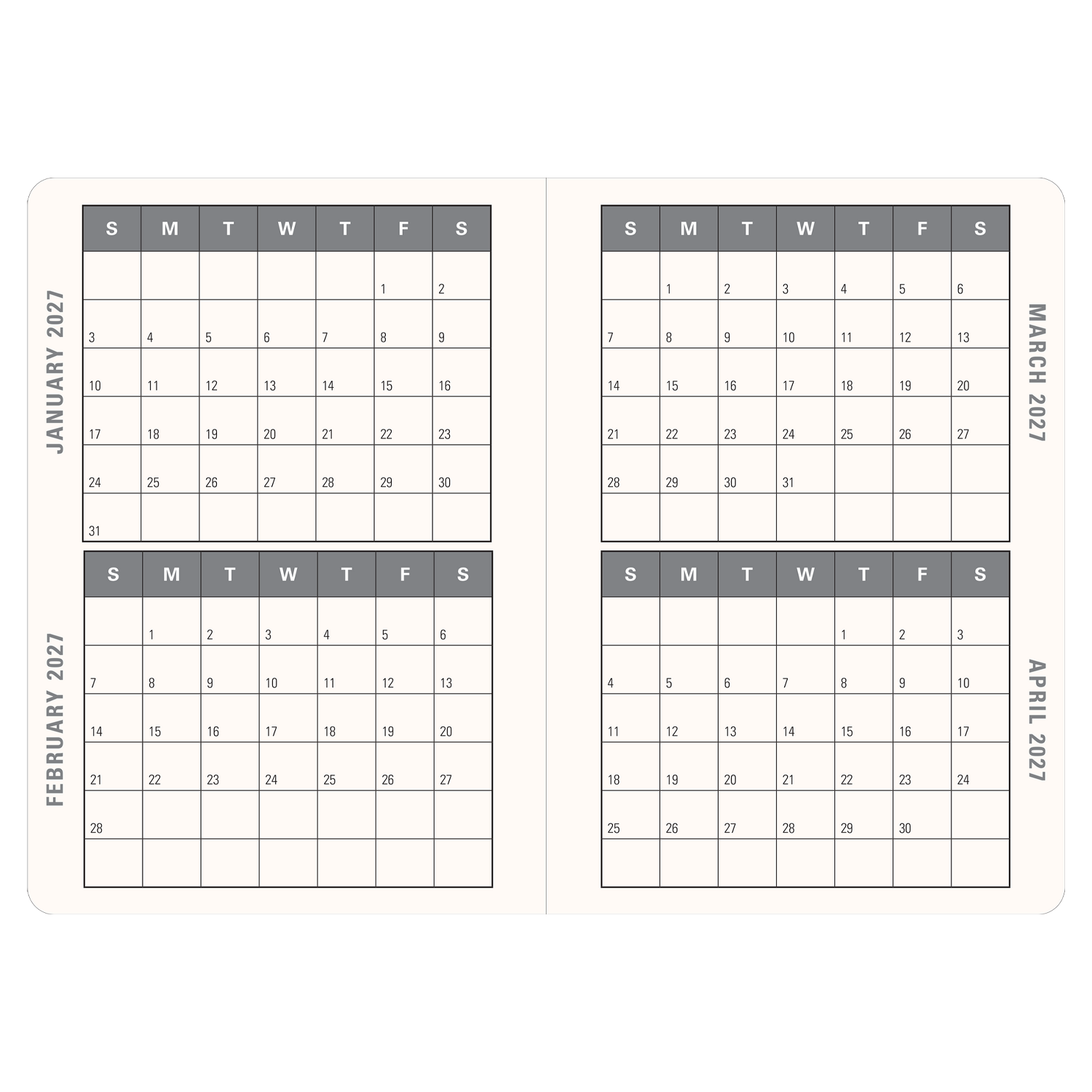 PTR 2027 Smarty Cats Weekly Planner