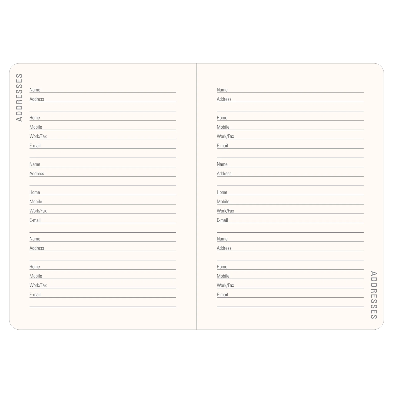 PTR 2027 Floral Watercolor Weekly Planner