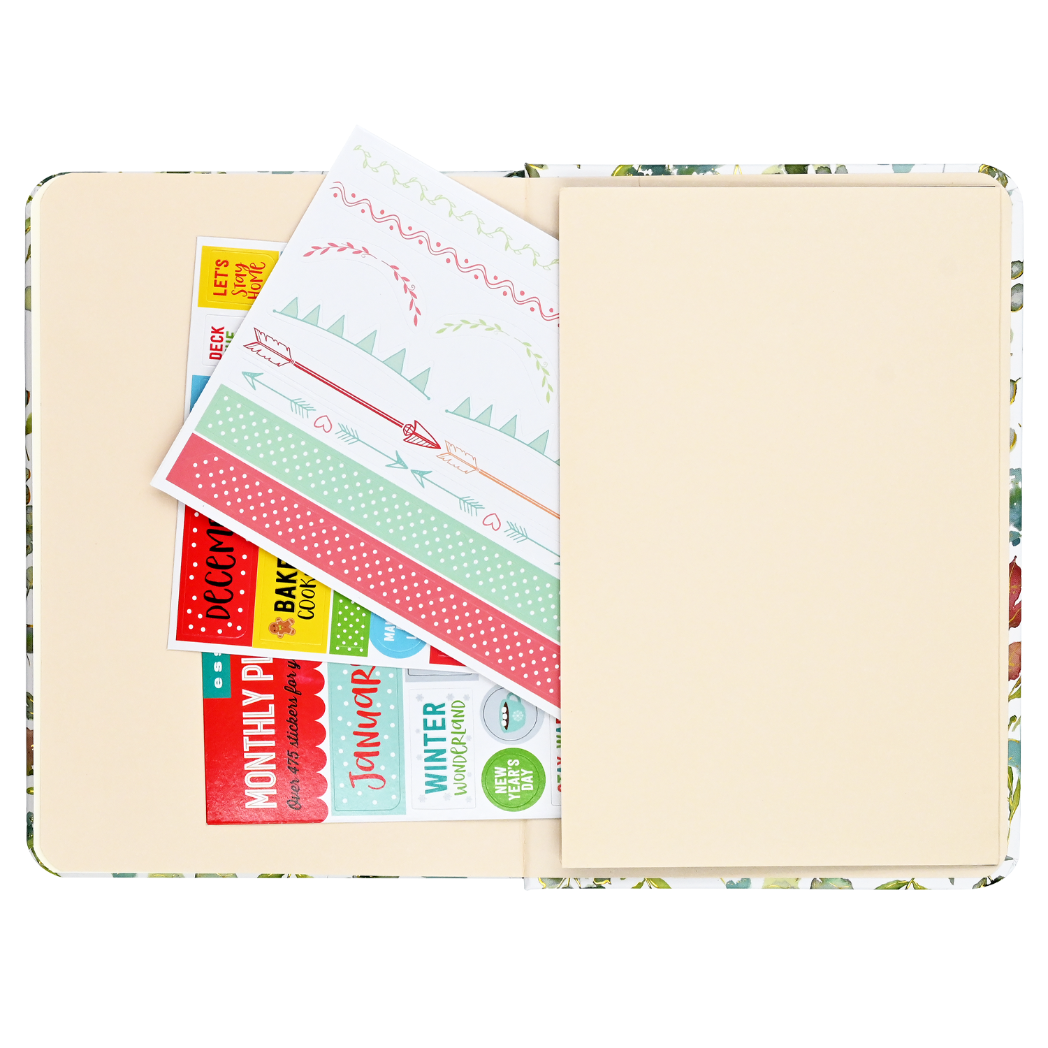 PTR 2027 Floral Watercolor Weekly Planner