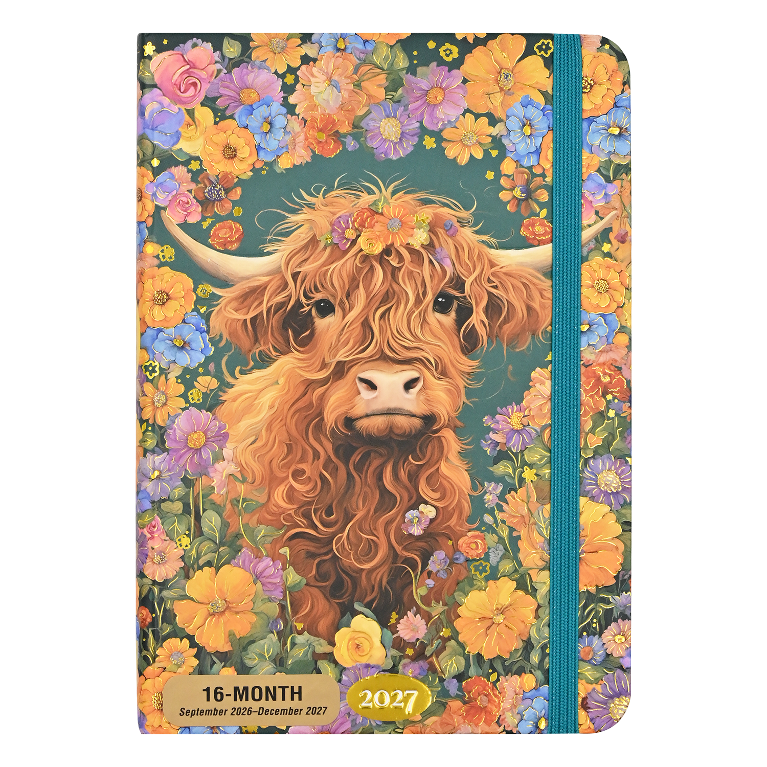 PTR 2027 Highland Cow Weekly Planner