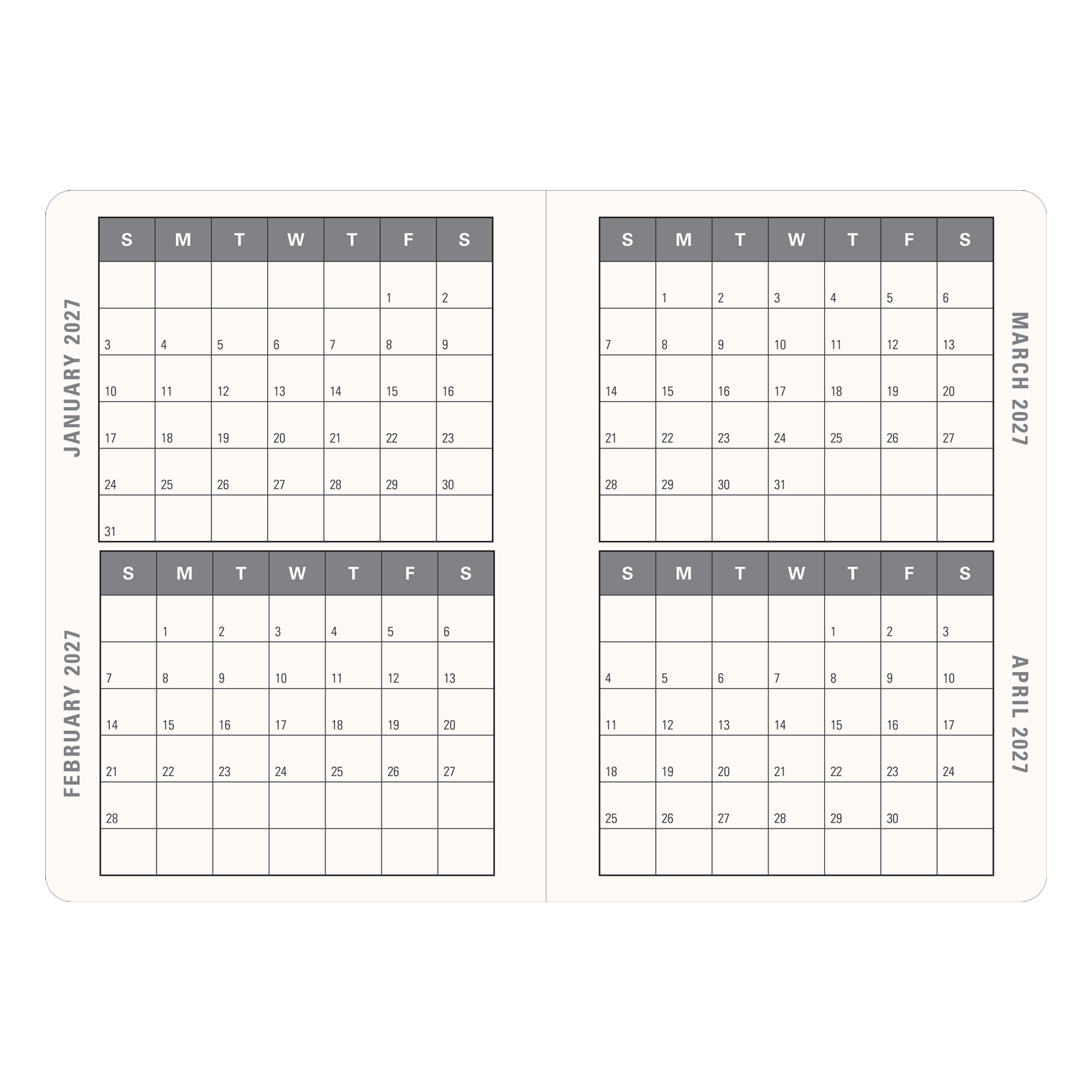 PTR 2027 Winnie-the-Pooh Weekly Planner