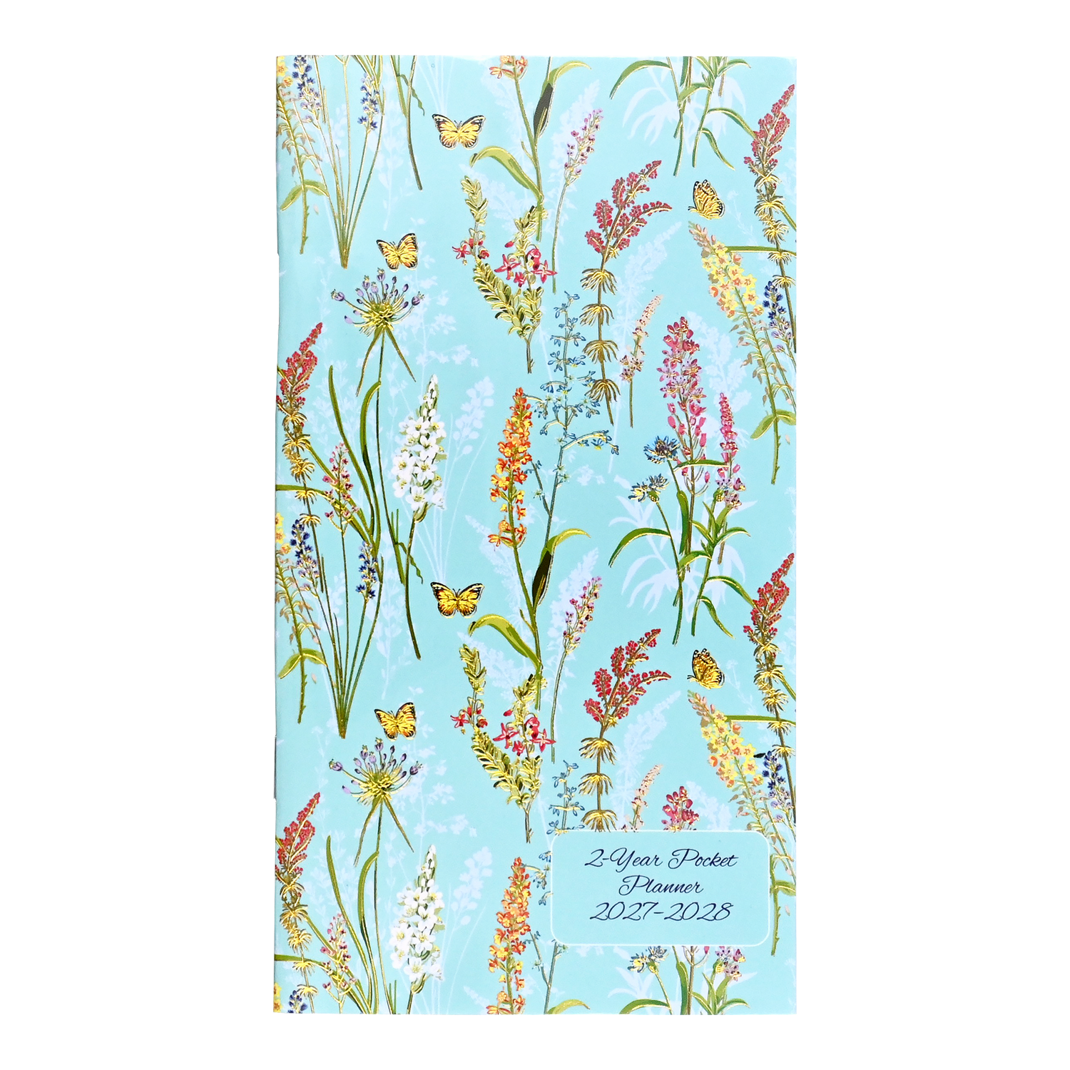 PTR 2027-28 Blooms & Butterflies 2-Year Pocket Planner