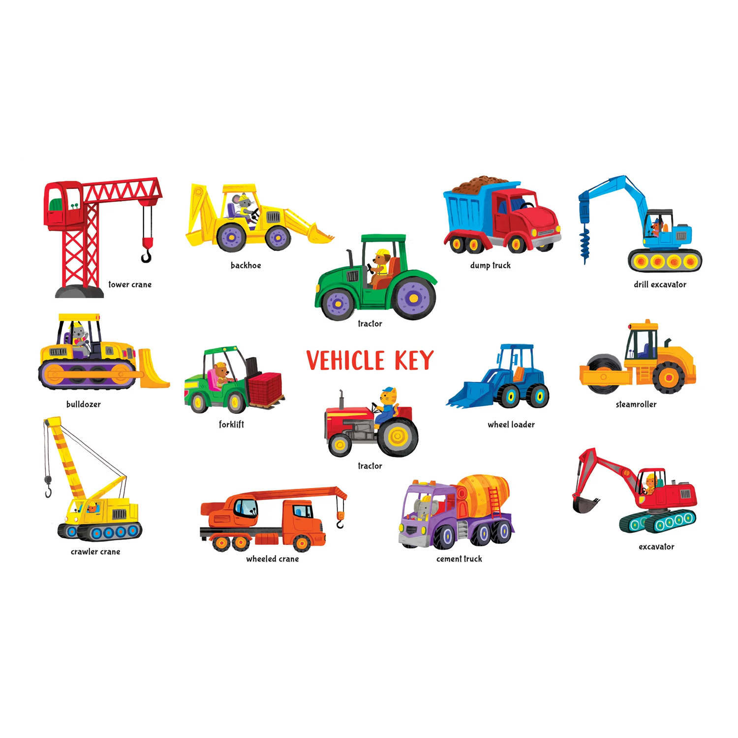 Construction Site Fold-Out Play Set