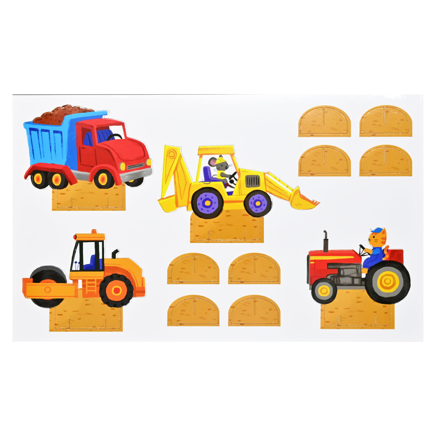 Construction Site Fold-Out Play Set