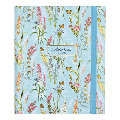 Blooms & Butterflies Large Address Book