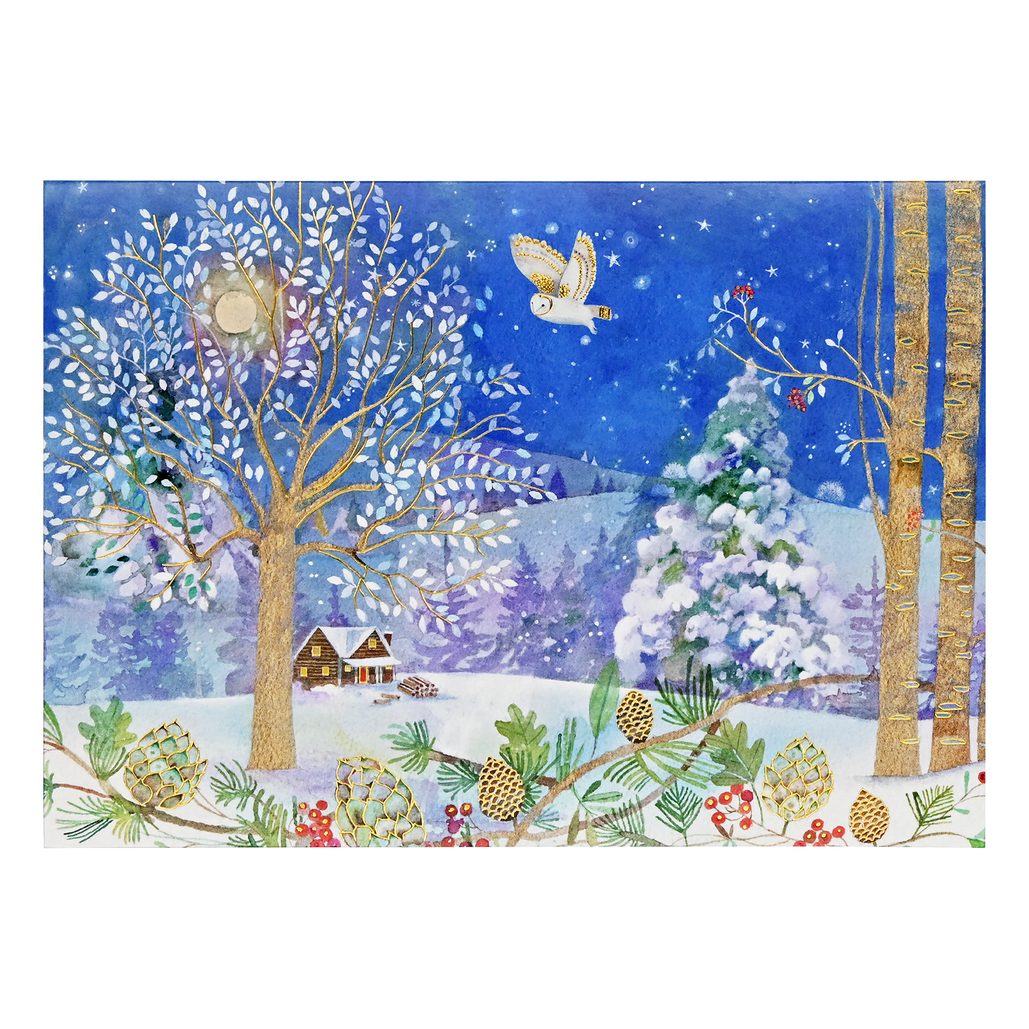 PTR Winter Starlight Deluxe Boxed Holiday Cards