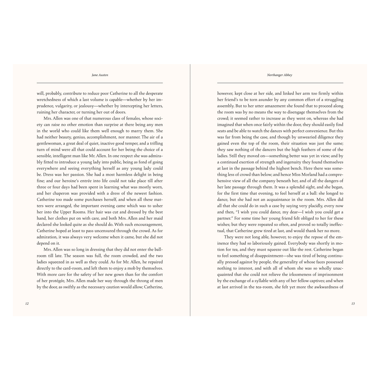 PTR Northanger Abbey - Elegant Masterpiece Library Edition