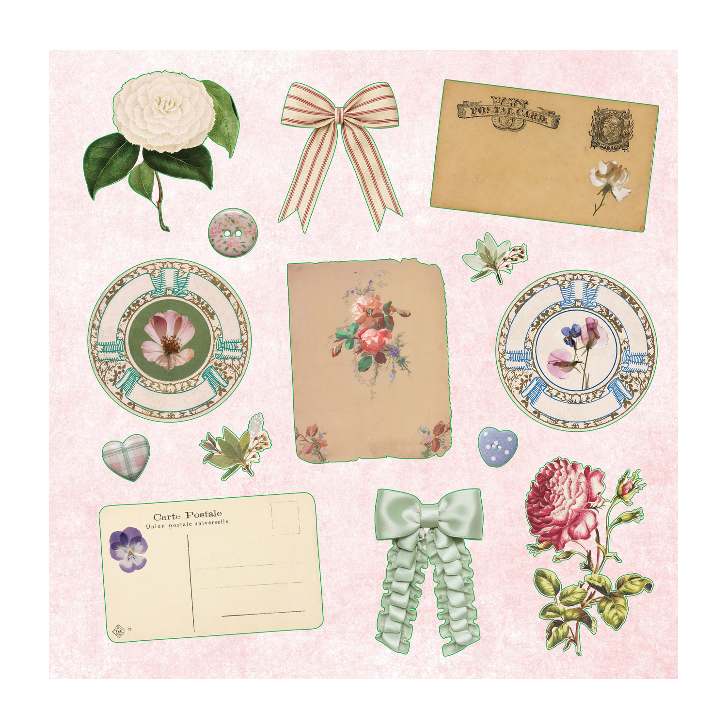La Petite Coquette Sticker Book