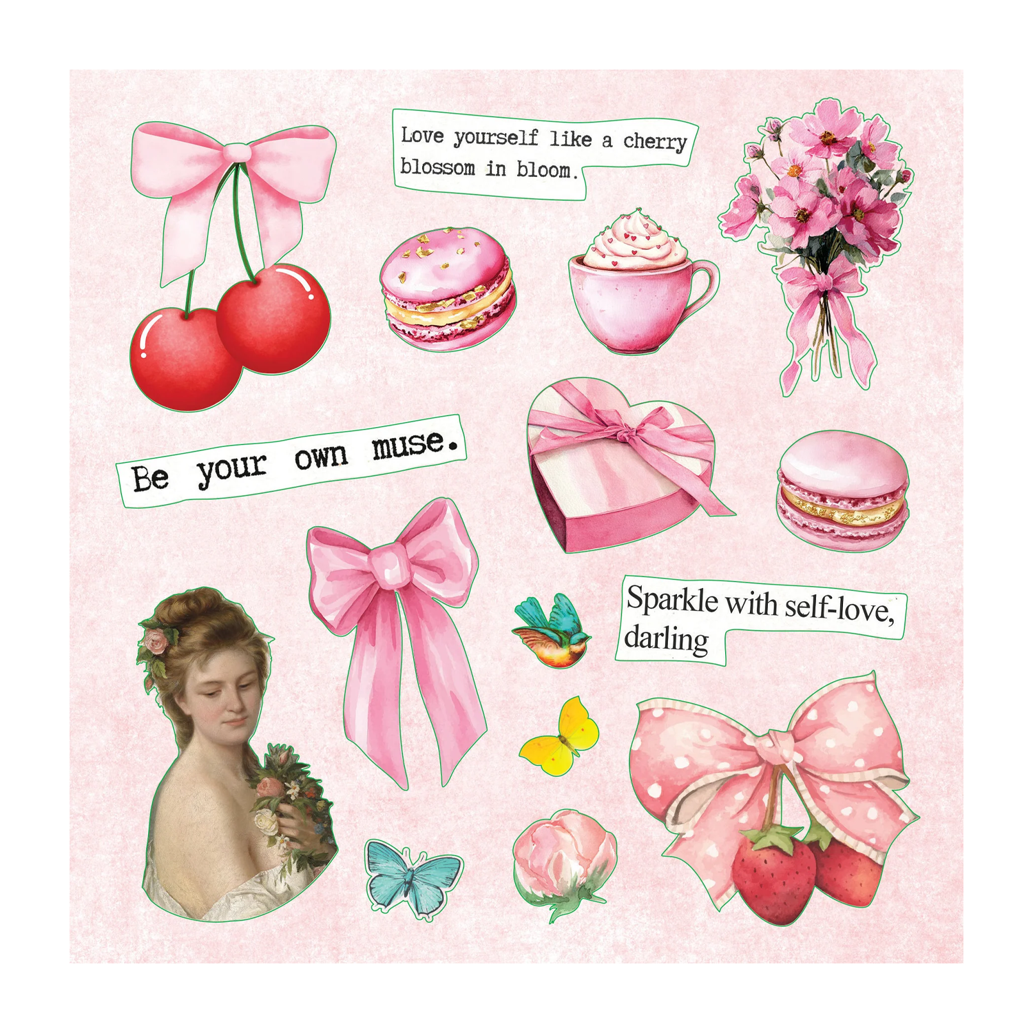 La Petite Coquette Sticker Book