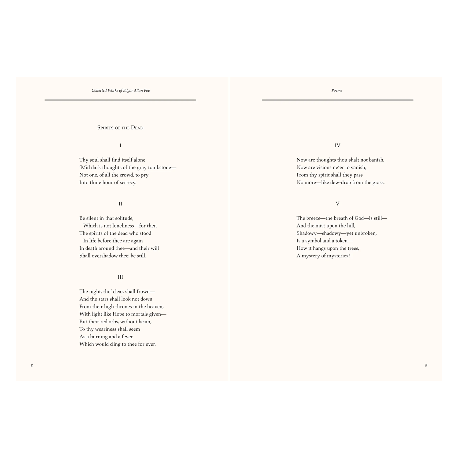 The Collected Works of Edgar Allan Poe Masterpiece Library Edition