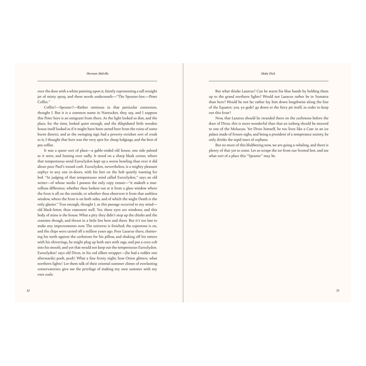 Moby Dick Masterpiece Library Edition