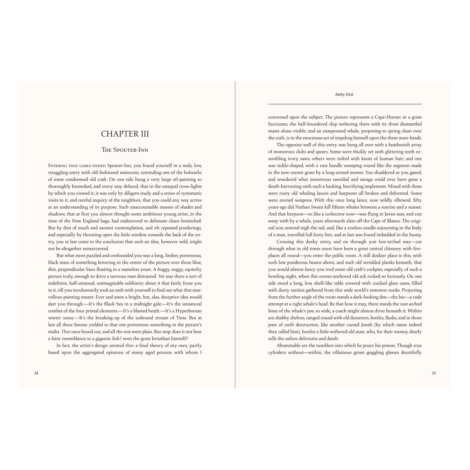 Moby Dick Masterpiece Library Edition