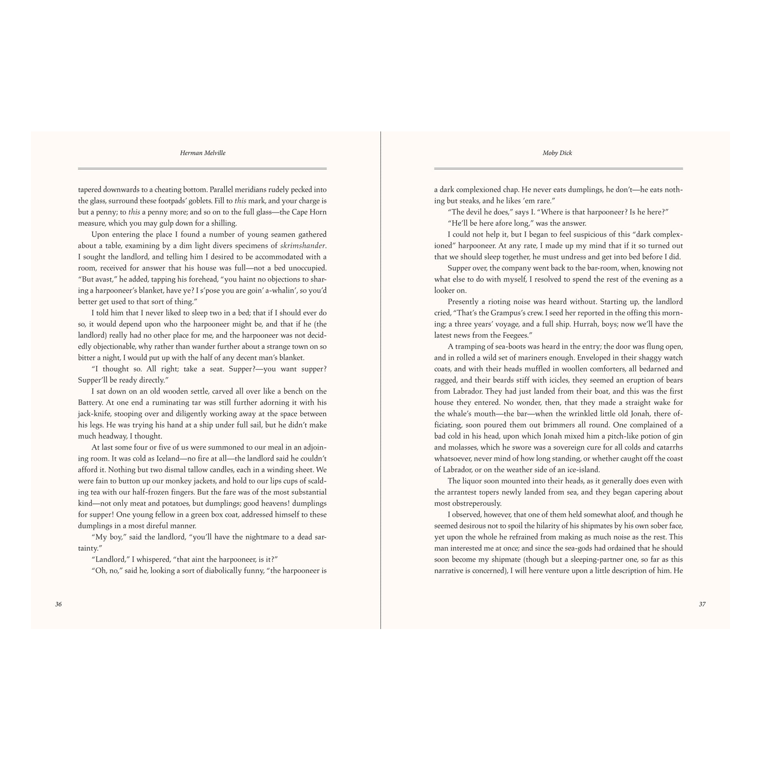 Moby Dick Masterpiece Library Edition