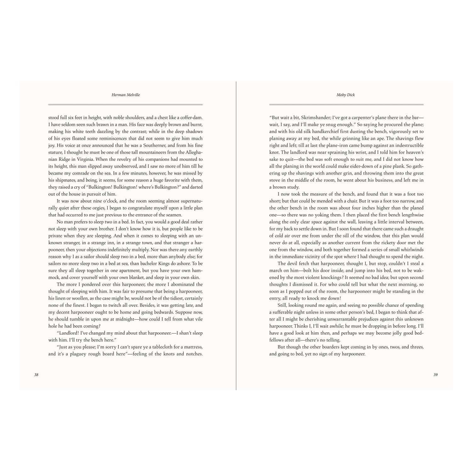 Moby Dick Masterpiece Library Edition