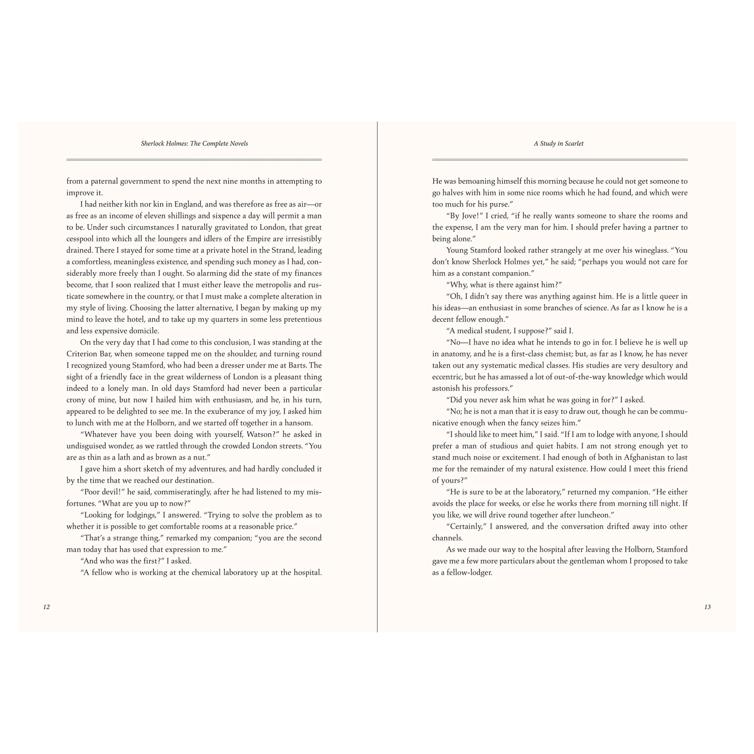 PTR Sherlock Holmes: The Complete Novels  - Elegant Masterpiece Library Edition