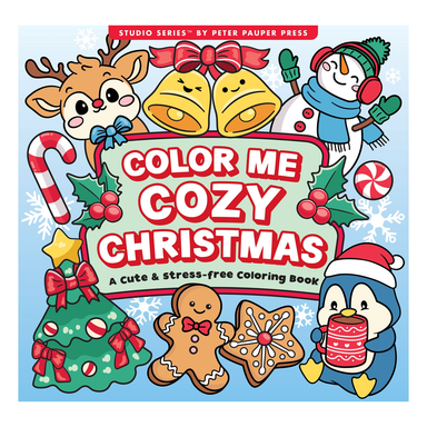 Color Me Cozy Christmas Coloring Book