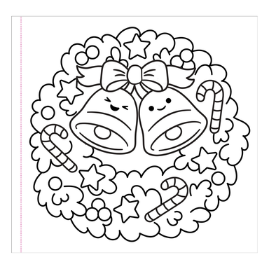 Color Me Cozy Christmas Coloring Book