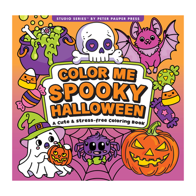 Color Me Spooky Halloween Coloring Book