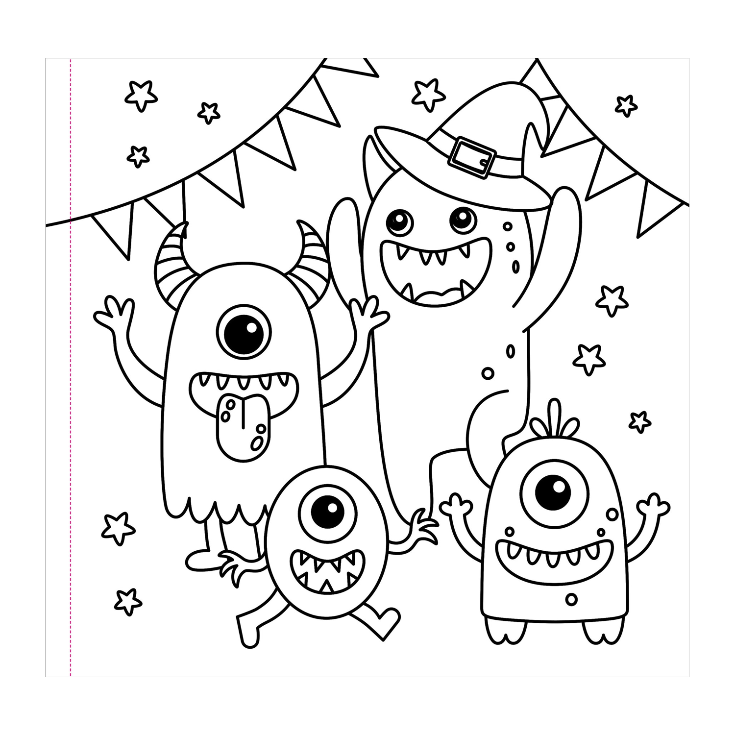 Color Me Spooky Halloween Coloring Book