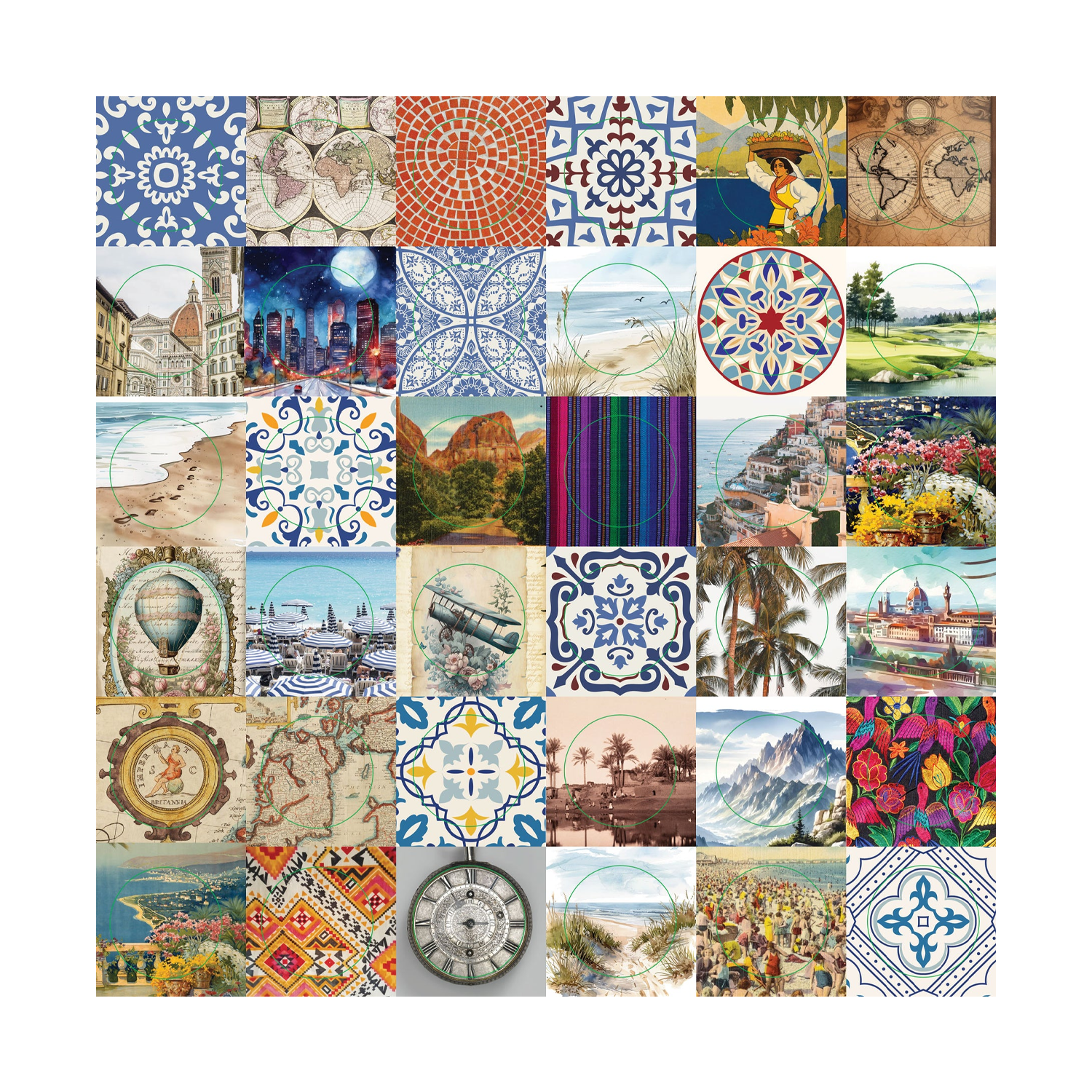 Travel Odyssey Sticker Book