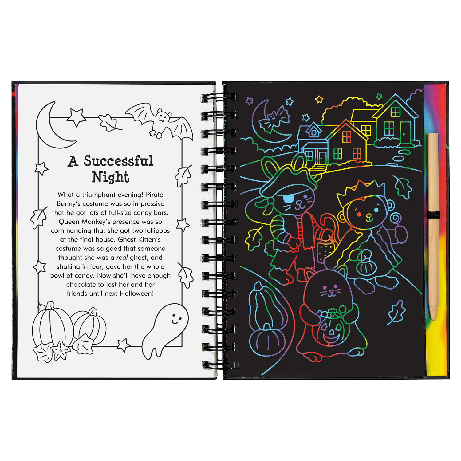 Scratch & Sketch Cute & Spooky Halloween
