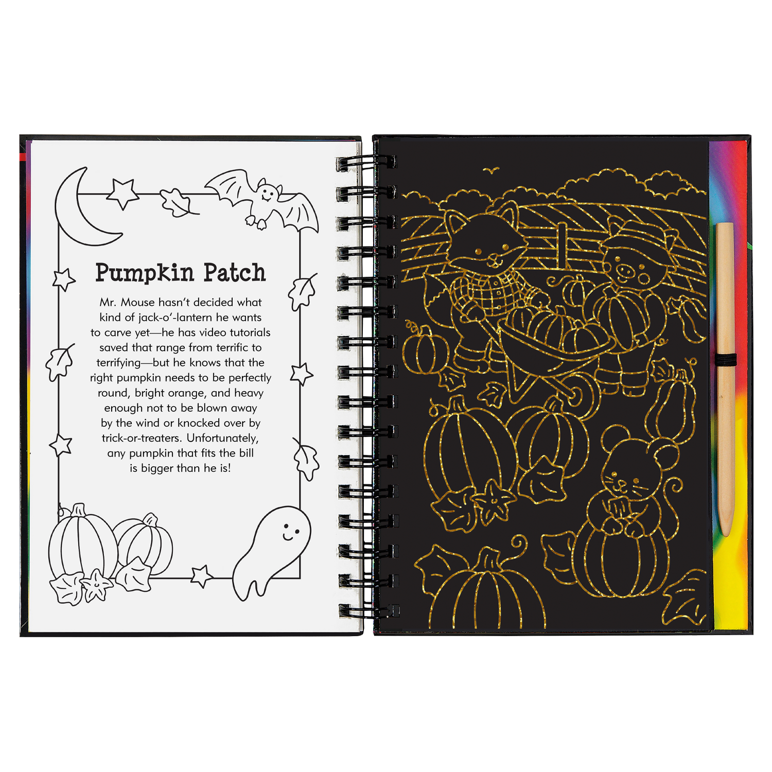 Scratch & Sketch Cute & Spooky Halloween