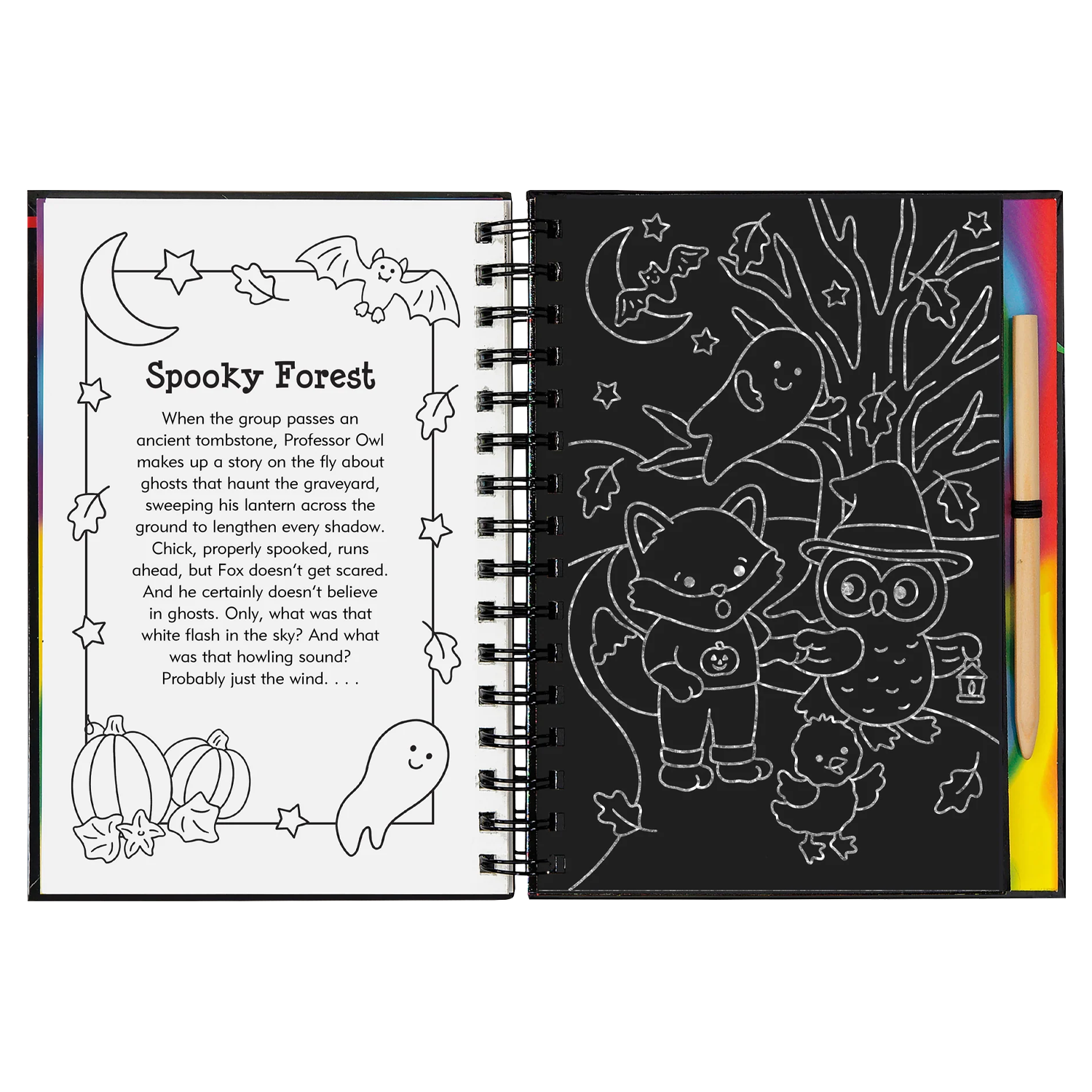 Scratch & Sketch Cute & Spooky Halloween