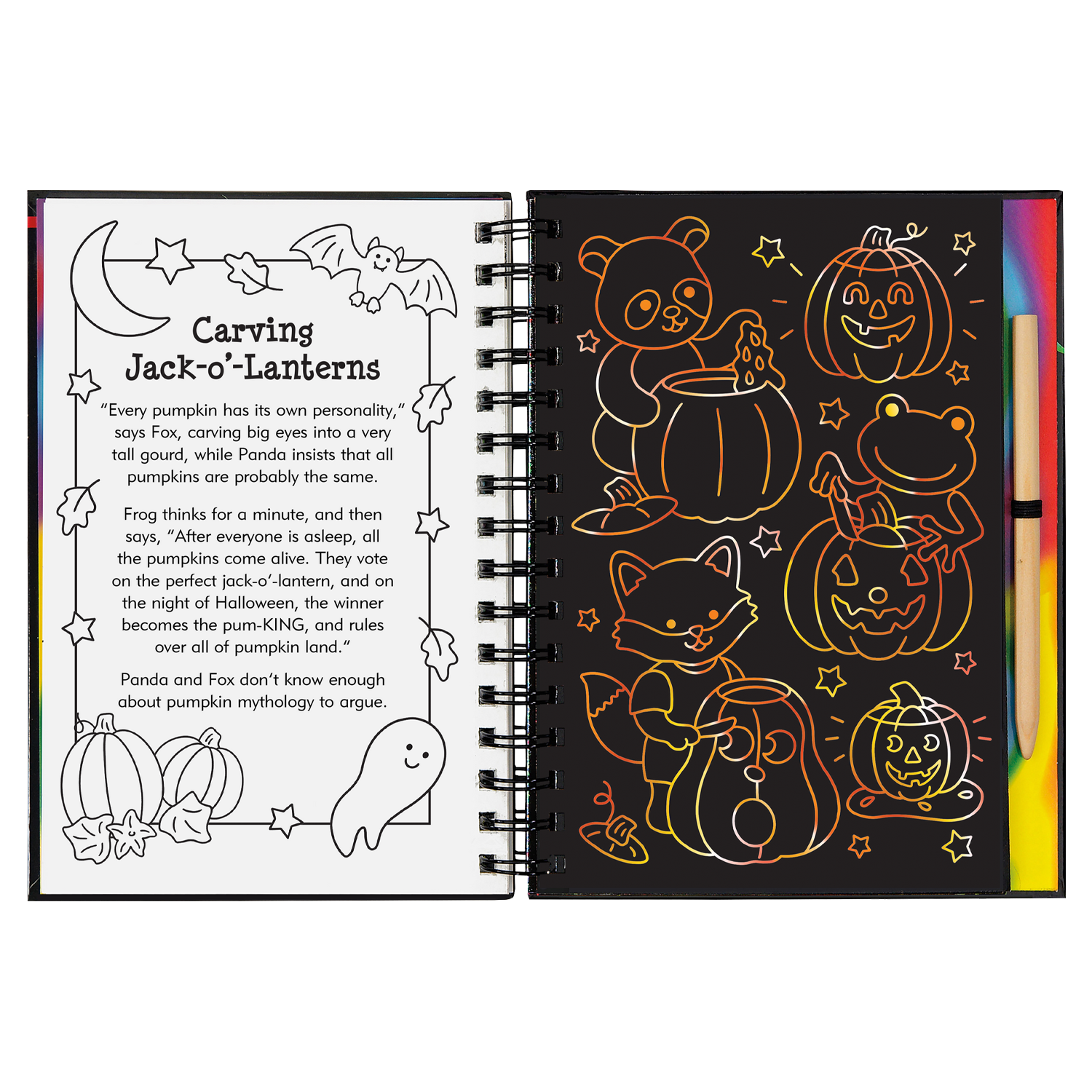 Scratch & Sketch Cute & Spooky Halloween