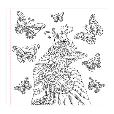 Cute and Curious Cats Coloring Book