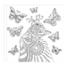Cute and Curious Cats Coloring Book